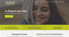 Desktop Screenshot of coalitionat.qc.ca